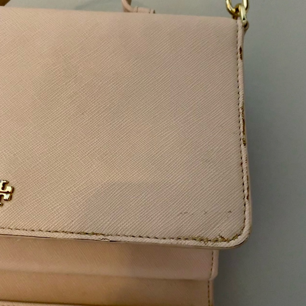Tory Burch Saffiano Leather Crossbody - Picture 9 of 15
